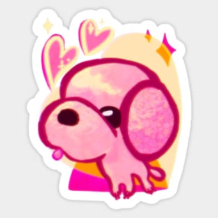 Puppy love! Sticker